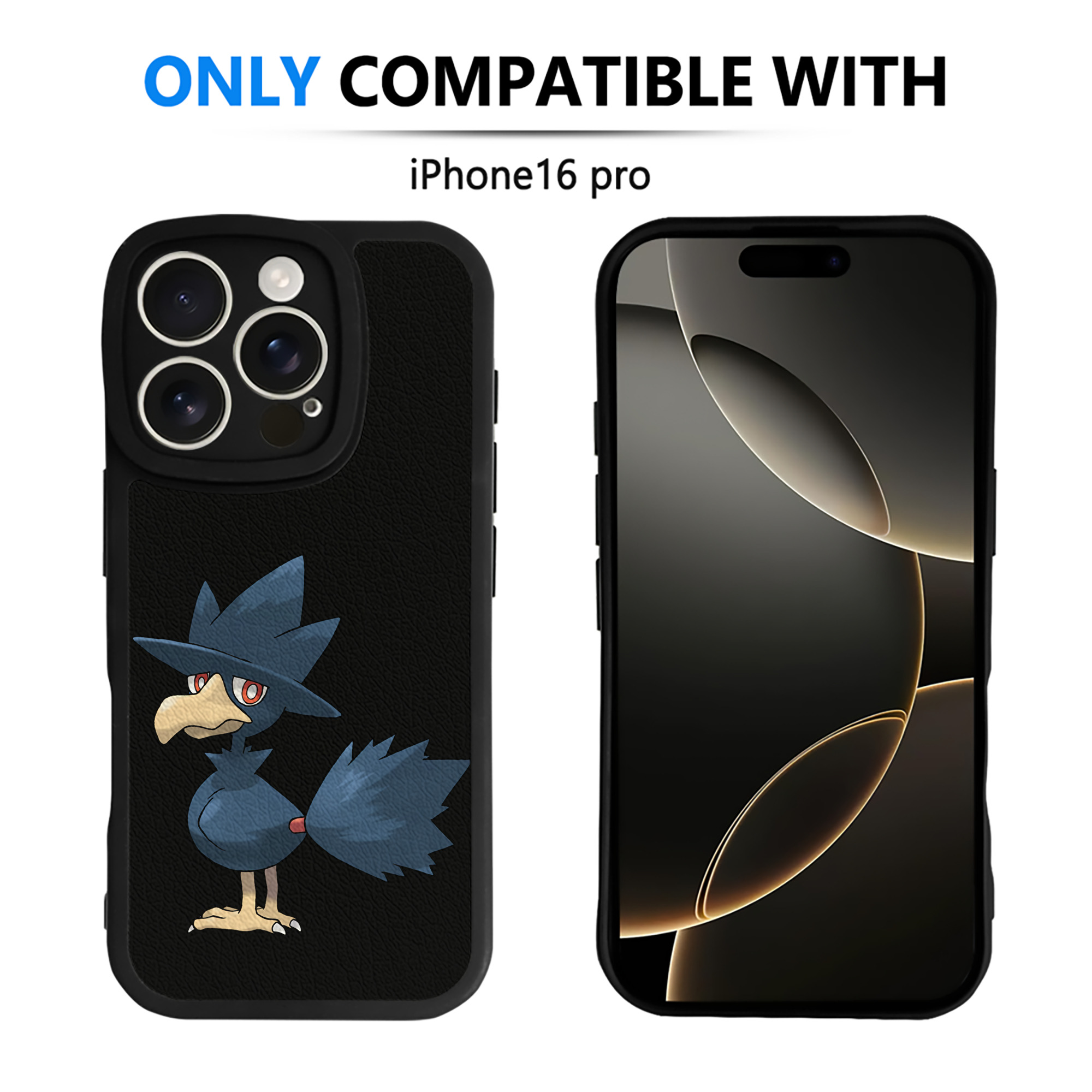 （画像用） ポケットモンスター Pokémon 【iPhone 16シリーズ対応】シリコンスマホケース（レザー調） 材質：シリコン